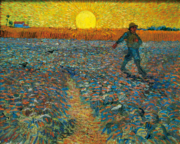  文森特·威廉·梵高  Vincent Willen Van Gogh ——  播种者 (3)